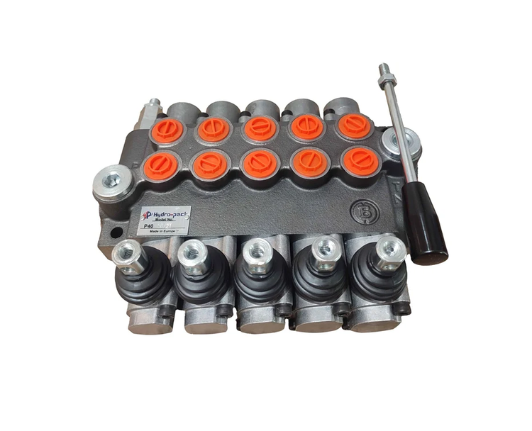 شیر کنترل هیدرولیک دستی پنچ دسته ۴۰ لیتر سایز 1/2 |هیدورپک | بلغاریشیر کنترل هیدرولیک دستی پنچ دسته ۴۰ لیتر سایز 1/2 |هیدورپک | بلغاری