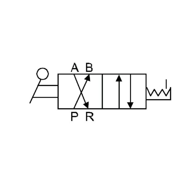 شیردستی ربع گرد پنوماتیک