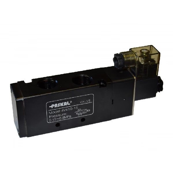 شیر کنترل جهت برقی پنوماتیک سایز “۳/۸ - تصویر 1